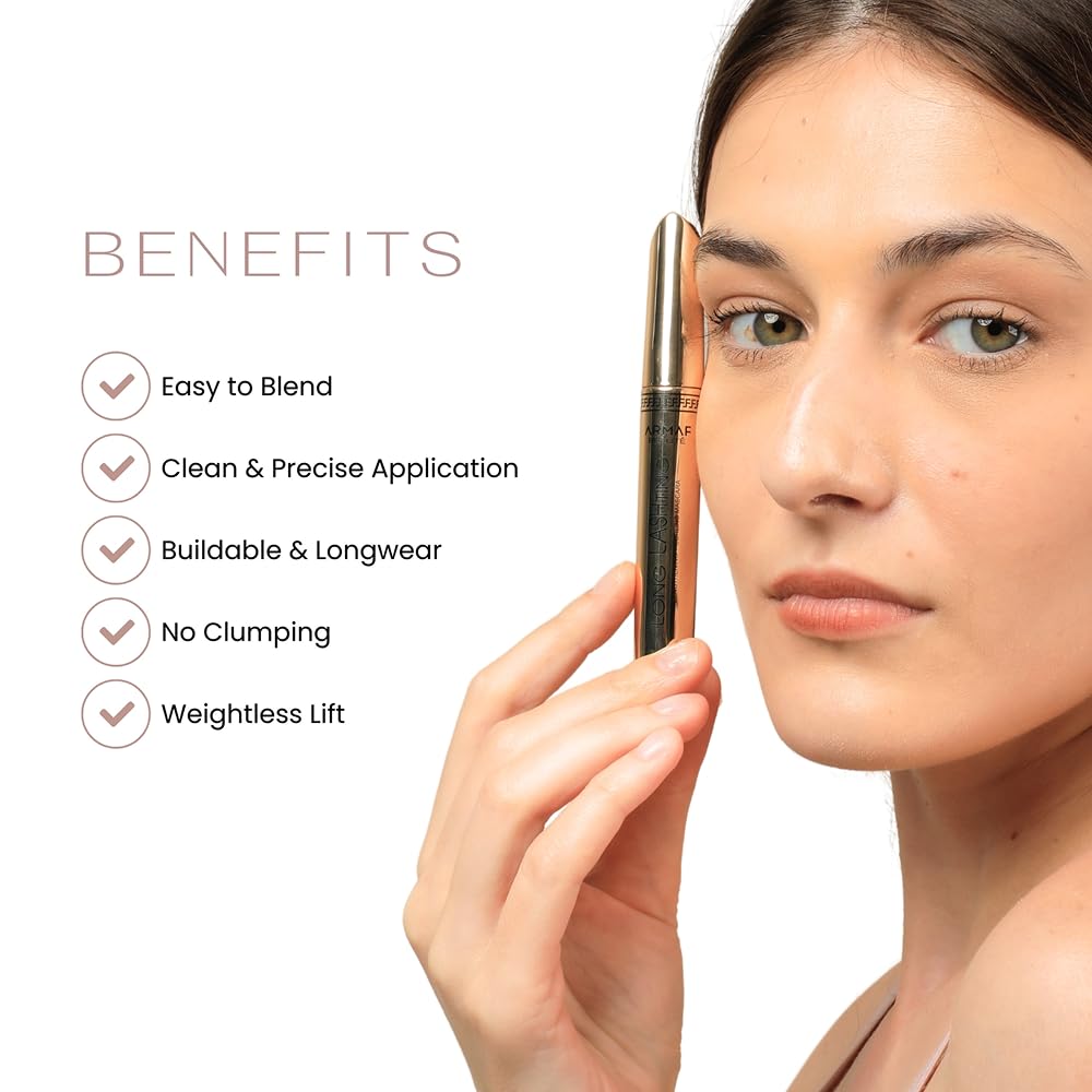 Armaf Beauté Long Lashting – Mascara | Easy to Blend | Curling Mascara | No Clumping, Black - Image 3