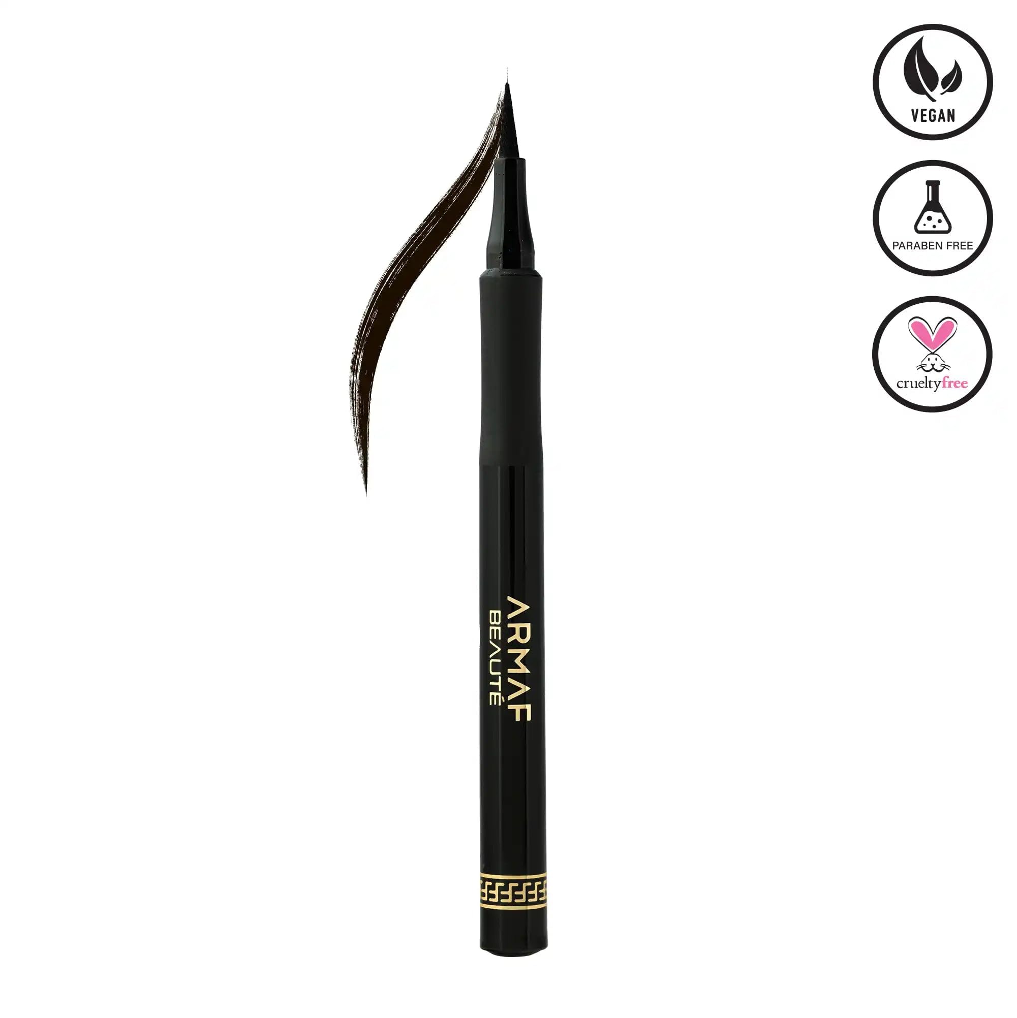 Armaf Beauté Noir Diamond Liquid Eyeliner Pen - Intense Black, Long Lasting Eye Liner, 1 Count (Pack of 1) - Image 7