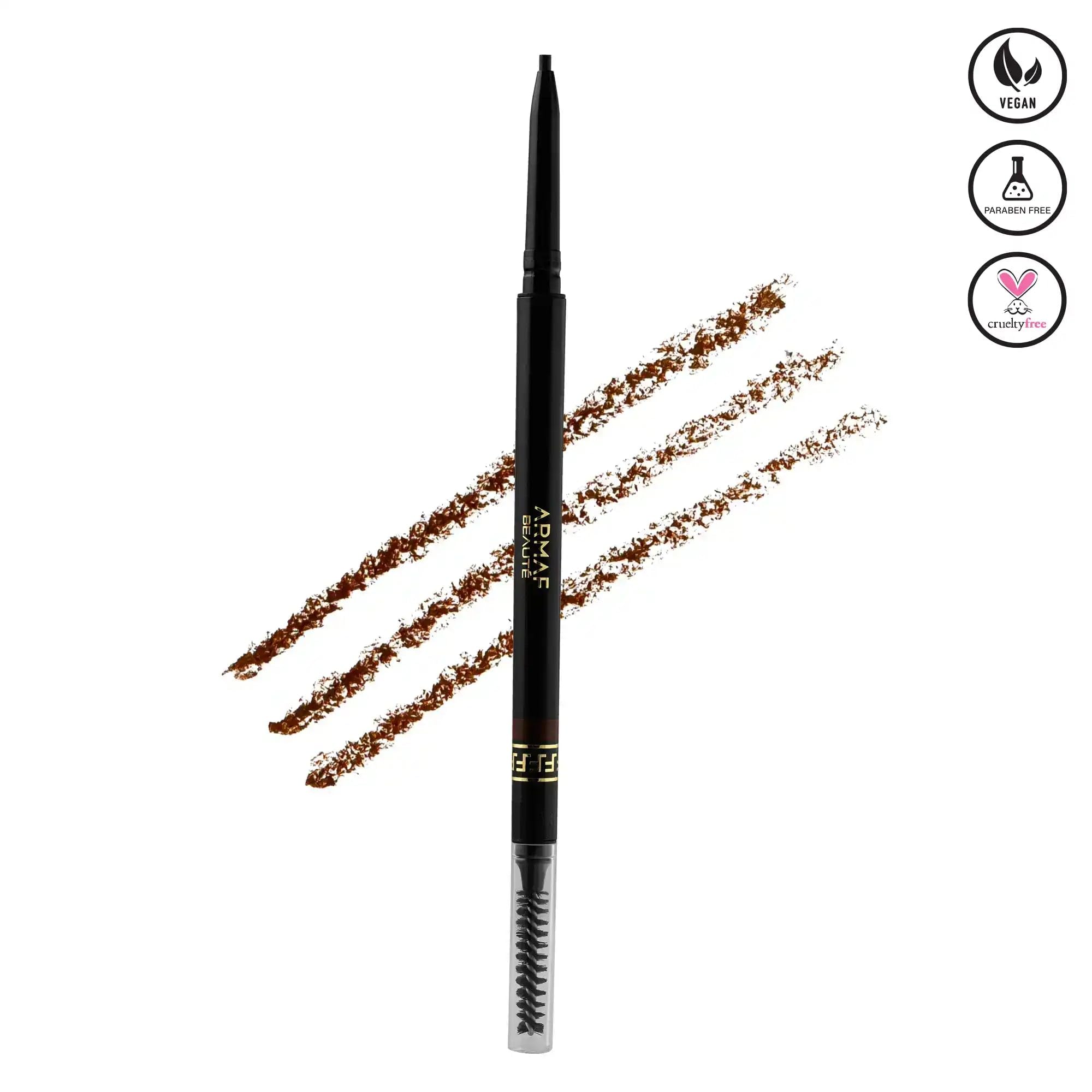 Armaf Beauté Precision Brow Definer - Eyebrow Pencil, Easy To Blend, Natural finish, Longwear | Brown - Image 7