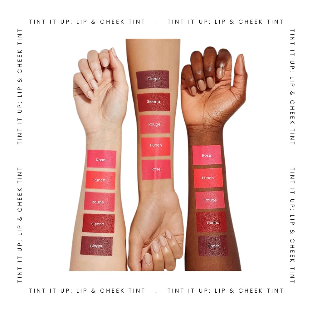 Armaf Beauté Tint It Up: Lip & Cheek Tint | Blush For Cheeks, Long Lasting, Highly Pigmented, Intense Color | Non Sticky | Apple Blossom, 5ml/0.16 fl.oz, Sienna - Image 4