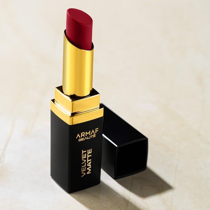 Armaf Beauté Velvet Matte Bullet Lipstick – Silky Smooth Texture, Enriched With Shea Butter, Lightweight | Madeleine - Image 3